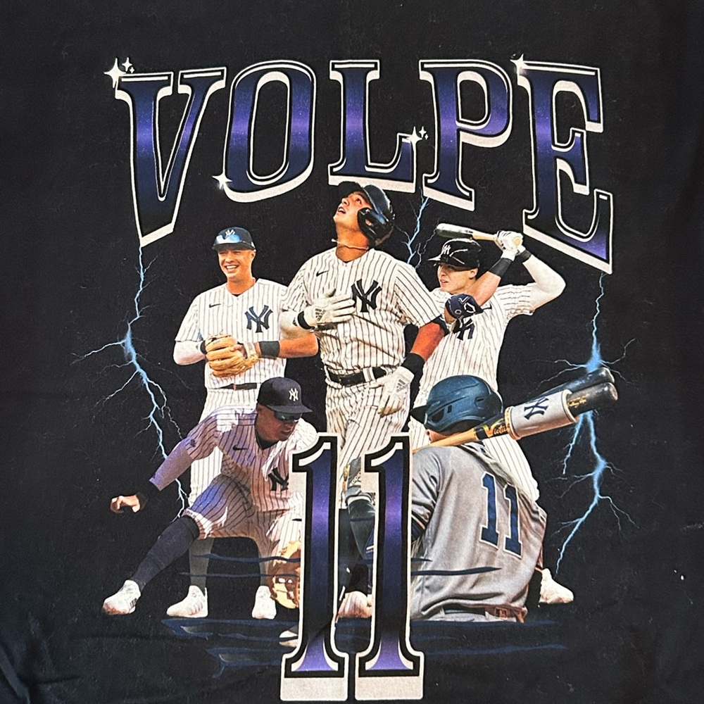 New York Yankees Anthony Volpe Graphic Tshirt
